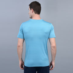 Anti Viral Anti Odour Cool Mens Round Neck Pack Of 2 Sports Printed T-Shirt