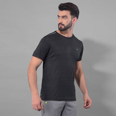 Anti Viral Anti Odour Cool Mens Round Neck Pack Of 3 Sports Printed T-Shirt