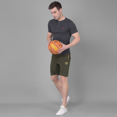 Force NXT Super Combed Cotton Mens Henley Solid T-Shirt