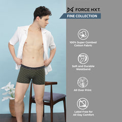 Super Combed Cotton Printed Mens Trunk