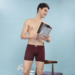 Super Combed Cotton Soft Men Pack of 2 Solid Trunk