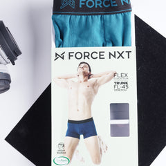Super Combed Cotton Four Way Stretch Solid Mens Pack of 2 Trunk