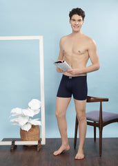 Super Combed Cotton Soft  Mens Pack of 3 Solid Trunk