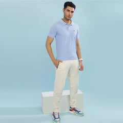 Force NXT Super Combed Cotton Mens Collared Polo Solid T-Shirt