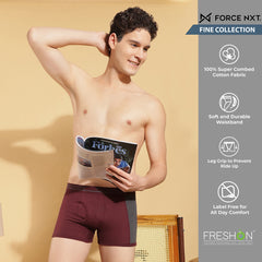 Super Combed Cotton Solid Mens Pack of 2 Trunk