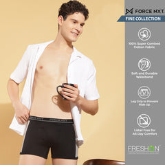 Super Combed Cotton Solid Mens Pack of 2 Trunk