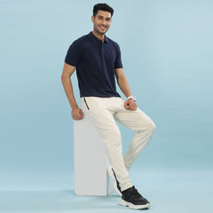 Force NXT Super Combed Cotton Mens Collared Polo Solid T-Shirt