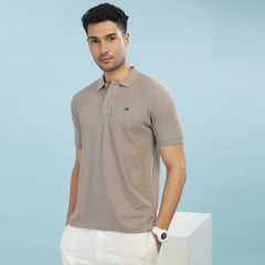 Force NXT Super Combed Cotton Mens Collared Polo Solid T-Shirt
