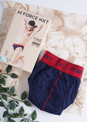 Super Combed Cotton Solid Mens Pack of 3 Brief