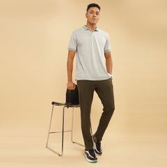 Force NXT Super Combed Cotton Mens Pack of 2 Solid Track Pant