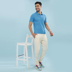 Force NXT Super Combed Cotton Mens Collared Polo Solid T-Shirt