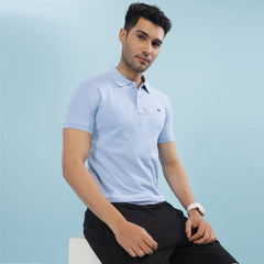Force NXT Super Combed Cotton Mens Collared Polo Solid T-Shirt