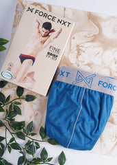 Super Combed Cotton Solid Mens Pack of 3 Brief