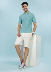 Force NXT Super Combed Cotton Mens Collared Polo Solid T-Shirt