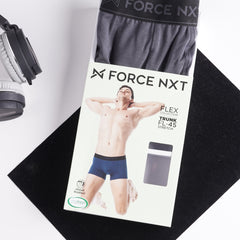 Super Combed Cotton Four Way Stretch Solid Mens Pack of 3 Trunk