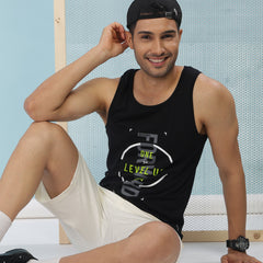 Force NXT Super Combed Cotton Mens Tank Top Printed Vest