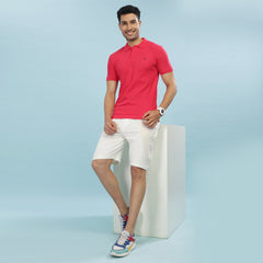 Force NXT Super Combed Cotton Mens Collared Polo Solid T-Shirt