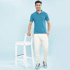 Force NXT Super Combed Cotton Mens Collared Polo Solid T-Shirt