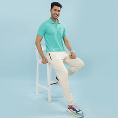 Force NXT Super Combed Cotton Mens Collared Polo Solid T-Shirt