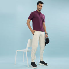 Force NXT Super Combed Cotton Mens Collared Polo Solid T-Shirt