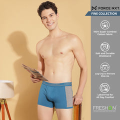 Super Combed Cotton Solid Mens Pack of 3 Trunk