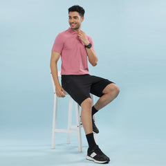 Force NXT Super Combed Cotton Mens Collared Polo Solid T-Shirt