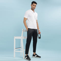 Force NXT Super Combed Cotton Mens Collared Polo Solid T-Shirt