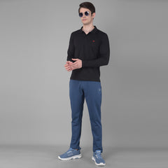 Force NXT Super Combed Cotton Mens Pack of 2 Collared Long sleeve Polo T-Shirt