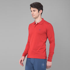 Force NXT Super Combed Cotton Mens Pack of 3 Collared Long sleeve Polo T-Shirt