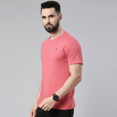 Force NXT Super Combed Cotton Mens Round Neck Pack of 2 Solid T-Shirt