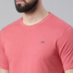 Force NXT Super Combed Cotton Mens Round Neck Pack of 2 Solid T-Shirt