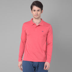 Force NXT Super Combed Cotton Mens Collared Long sleeve Polo T-Shirt