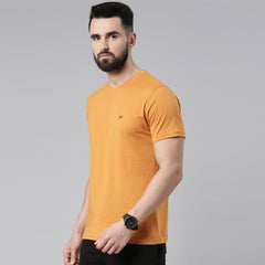 Force NXT Super Combed Cotton Mens Round Neck Solid T-Shirt