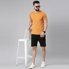 Force NXT Super Combed Cotton Mens Round Neck Pack of 2 Solid T-Shirt