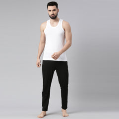 Super Combed Cotton Mens Pack Of 7 White Vest