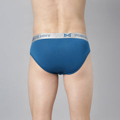 Premium Supima Cotton Four Way Stretch  Mens Solid Brief