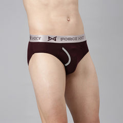 Premium Supima Cotton Four Way Stretch  Mens Solid Brief