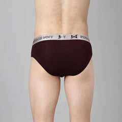 Premium Supima Cotton Four Way Stretch  Mens Solid Brief