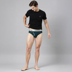Premium Supima Cotton Four Way Stretch  Mens Solid Brief