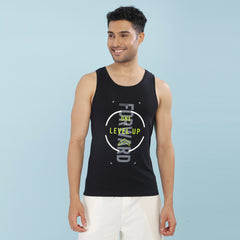 Force NXT Super Combed Cotton Mens Tank Top Printed Vest