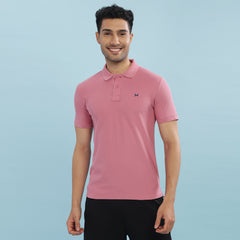 Force NXT Super Combed Cotton Mens Collared Polo Solid T-Shirt