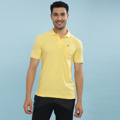 Force NXT Super Combed Cotton Mens Collared Polo Solid T-Shirt