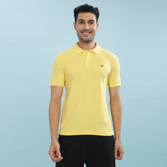 Force NXT Super Combed Cotton Mens Collared Polo Solid T-Shirt