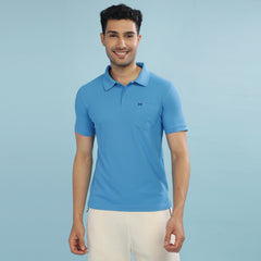 Force NXT Super Combed Cotton Mens Collared Polo Solid T-Shirt
