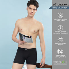 Super Combed Cotton Soft Men Pack of 2 Solid Trunk