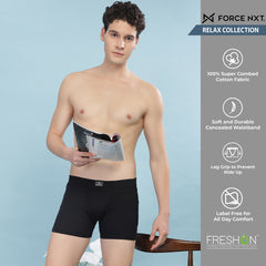 Super Combed Cotton Soft  Mens Solid Trunk