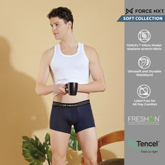 Ultrasoft Micromodal Four Way Stretch  Mens Pack of 5 Printed Trunk