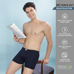 Super Combed Cotton Soft  Mens Solid Trunk