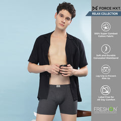 Super Combed Cotton Soft Men Pack of 2 Solid Trunk