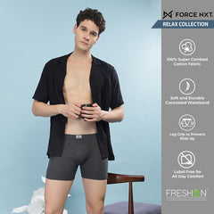 Super Combed Cotton Soft  Mens Solid Trunk